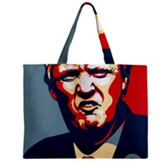 Trump2 Zipper Mini Tote Bag by goljakoff