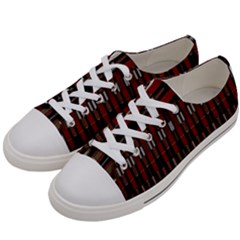 Mechanics Women s Low Top Canvas Sneakers by PollyParadise