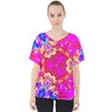 Newdesign V-Neck Dolman Drape Top View1