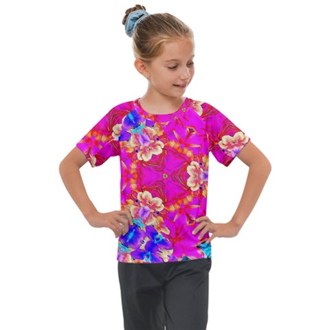 Newdesign Kids  Mesh Piece Tee by LW41021