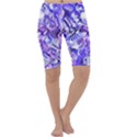 Weeping Wisteria Fantasy Gardens Pastel Abstract Cropped Leggings  View1