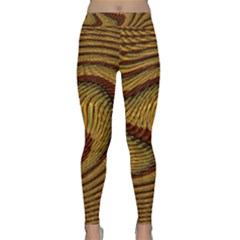 Golden Sands Classic Yoga Leggings by LW41021