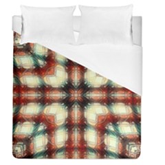 Royal Plaid  Duvet Cover (queen Size) by LW41021