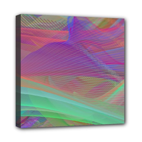 Color Winds Mini Canvas 8  X 8  (stretched) by LW41021