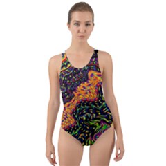 Goghwave Cut-out Back One Piece Swimsuit by LW41021