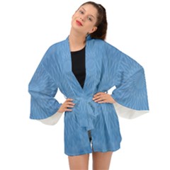 Blue Joy Long Sleeve Kimono by LW41021