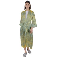 Shine On Maxi Satin Kimono by LW41021