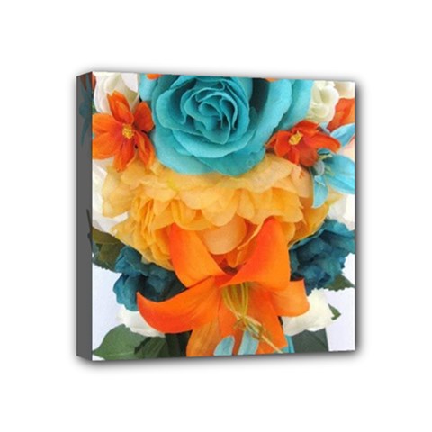 Spring Flowers Mini Canvas 4  X 4  (stretched) by LW41021