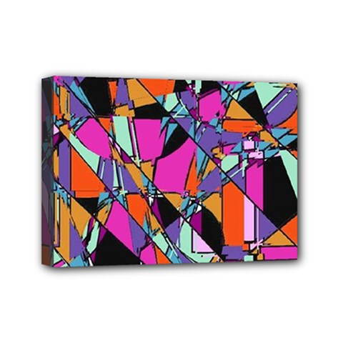 Abstract  Mini Canvas 7  X 5  (stretched) by LW41021