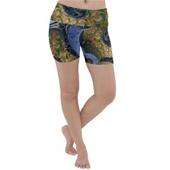 Sea Of Wonder Lightweight Velour Yoga Shorts by LW41021