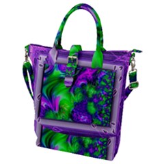 Feathery Winds Buckle Top Tote Bag by LW41021