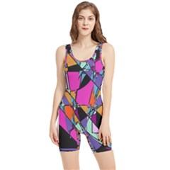 Abstract Women s Wrestling Singlet by LW41021