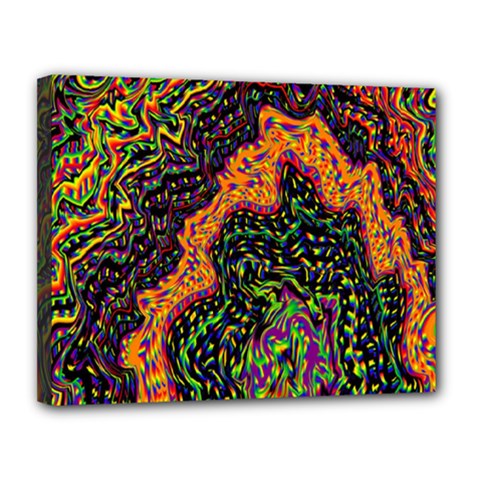 Goghwave Canvas 14  X 11  (stretched) by LW41021