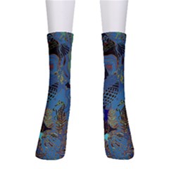Undersea Men s Crew Socks by PollyParadise