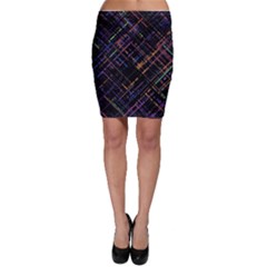 Criss-cross Pattern (multi-colored) Bodycon Skirt by LyleHatchDesign