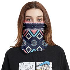 Gypsy-pattern Face Covering Bandana (two Sides) by PollyParadise