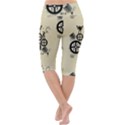 Angels Lightweight Velour Cropped Yoga Leggings View4