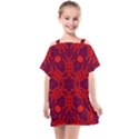 Red Rose Kids  One Piece Chiffon Dress View1