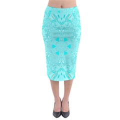 Sky Angel Midi Pencil Skirt by LW323