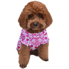 Pink Petals Dog T-shirt by LW323