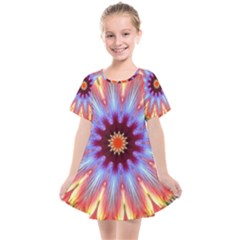 Passion Flower Kids  Smock Dress by LW323