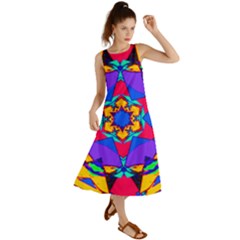 Fairground Summer Maxi Dress by LW323