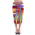 Forrest Sunset Midi Pencil Skirt View1