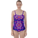 Glory Light Twist Front Tankini Set View1