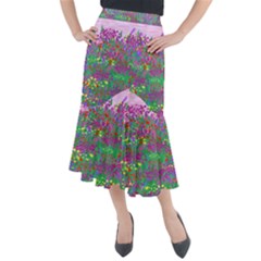 Bay Garden Midi Mermaid Skirt by LW323