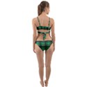 Green Clover Wrap Around Bikini Set View2