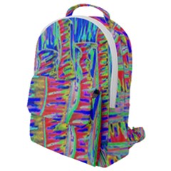 Vibrant-vases Flap Pocket Backpack (small) by LW323