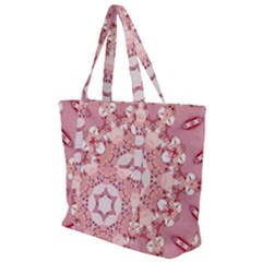 Diamond Girl 2 Zip Up Canvas Bag by LW323