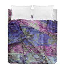 Warp And Weft Duvet Cover Double Side (full/ Double Size) by kaleidomarblingart