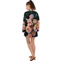 Sweet Roses Long Sleeve Kimono View2