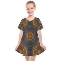 Midnight Romance Kids  Smock Dress by LW323