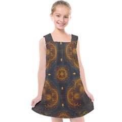 Midnight Romance Kids  Cross Back Dress by LW323