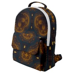 Midnight Romance Flap Pocket Backpack (small) by LW323