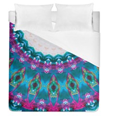 Peacock Duvet Cover (queen Size) by LW323