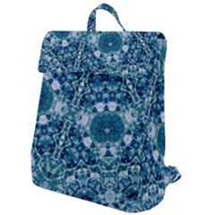 Blue Heavens Flap Top Backpack by LW323