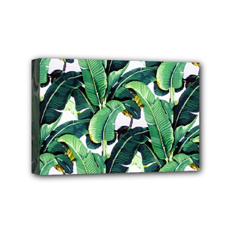 Banana Leaves Mini Canvas 6  X 4  (stretched) by goljakoff