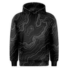 Topography Map Men s Overhead Hoodie by goljakoff