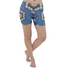 Denimpearls Lightweight Velour Yoga Shorts by LW323