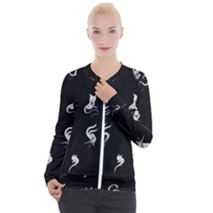 Katzen Cats Katzen Cats Casual Zip Up Jacket by WetdryvacsLair