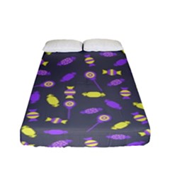 Candy Fitted Sheet (full/ Double Size) by UniqueThings