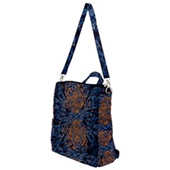 Fractal Galaxy Crossbody Backpack by MRNStudios