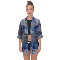 Bluemountains Open Front Chiffon Kimono by LW323