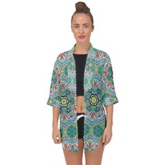 Hawaii Open Front Chiffon Kimono by LW323