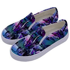 Technophile s Bane Kids  Canvas Slip Ons by MRNStudios