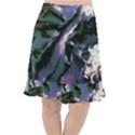 Abstract Wannabe Fishtail Chiffon Skirt View1