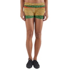 Braid-3232366 960 720 Yoga Shorts by SoLoJu